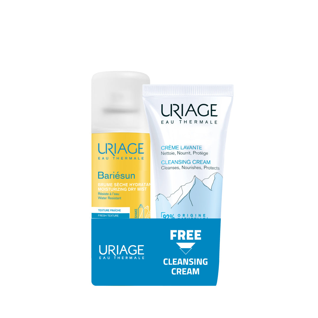 Buy One Bariesun Moisturizing Dry Mist SPF 30 Get Free Uriage Cleansing Cream